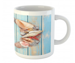 Marine Themed Alphabet Mug