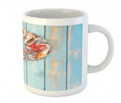 Ocean Elements Letter Mug