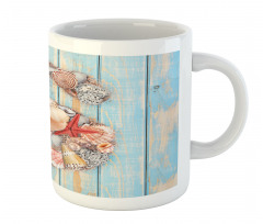 S Seashells Nautical Mug