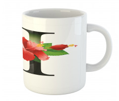 Hibiscus Green Leaves Mug