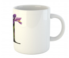 Iris Flowers Capital I Mug