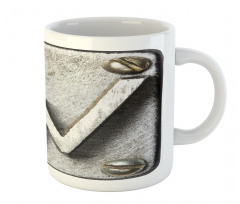 Uppercase W Industrial Mug