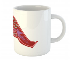 Classic Ornate Initial Mug