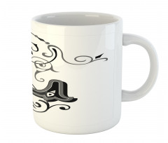 Ornate Capital L Art Mug