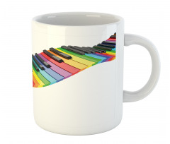 Vibrant Keyboard Arts Mug