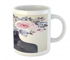 Lady Flower Feminine Mug