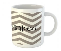 Get Naked Heart Zig Zag Mug