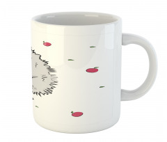 Happy Mammal Apples Mug