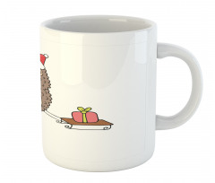 Cartoon Bird and Tree Mug