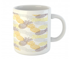 Exotic Pineapple Tropics Mug