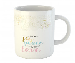 Christmas Snowflake Love Mug