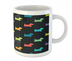 Terrier Silhouettes Mug