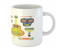 Mexican Motifs Taco Mug