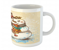 Xmas Sketch Mug