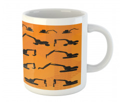 Excavator Track Mug