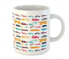 Colorful Trucks Mug