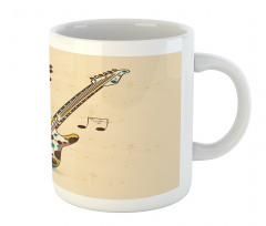 Abstract Funk Instrument Mug