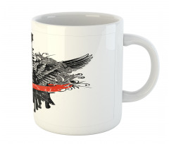 Gothic Guitar Wings Mug