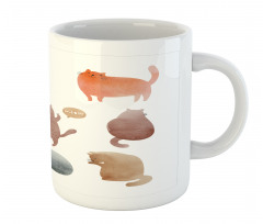 Watercolor Kitties Pet Mug