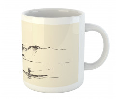 Pagoda Fisherman Mug