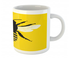 Honeybee Silhouette Mug