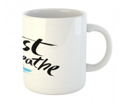 Words Calligraphy Mug