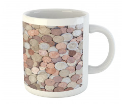 Euros and Cent Coins Mug