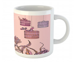 Bird Cage Flora Mug