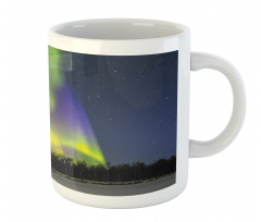 Aurora Borealis Forest Mug