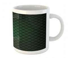 Future Grid Pattern Mug