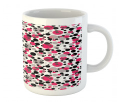 Retro Circle Dots Mug