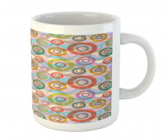 Hippie Colorful Circles Mug