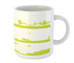 Landscape Pattern Mug