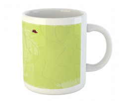 Chamomile Ladybugs Art Mug