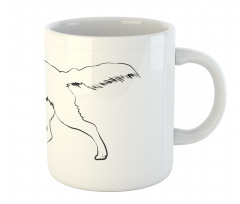 Thoroughbred Furry Mug