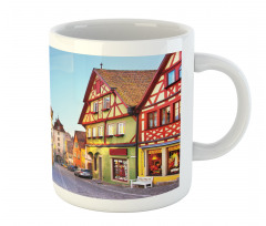 Colorful Street Houses Mug