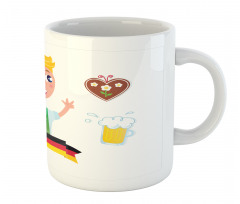 Bavarian Boy Oktoberfest Mug