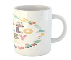 Hello Baby Owls Mug