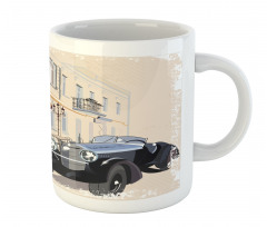 Old School Car Cafe Mug