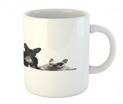 Young Doggies Photo Mug