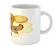 Cartoon Woman Mug