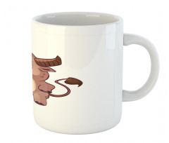 Funny Baby Bull Mug