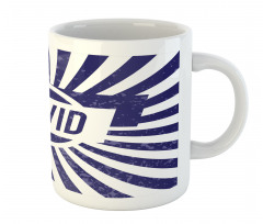 Boys Birthday Navy Tone Mug