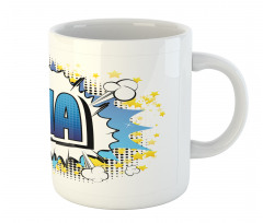 Feminine Name Comic Art Mug