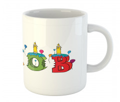 Colorful Name Mug