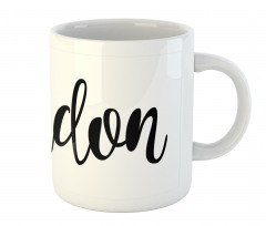 Widespread Name Pattern Mug