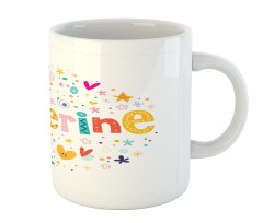 Colorful Alphabet Mug