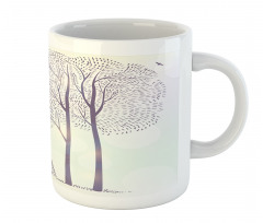 Sketch Country House Mug