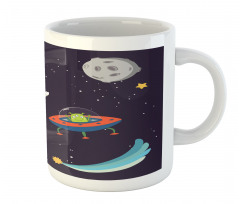 Astronaut Deer in Space Mug