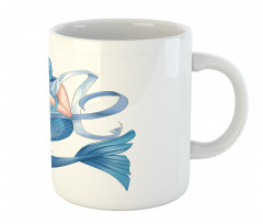 Manga Style Pisces Girl Mug